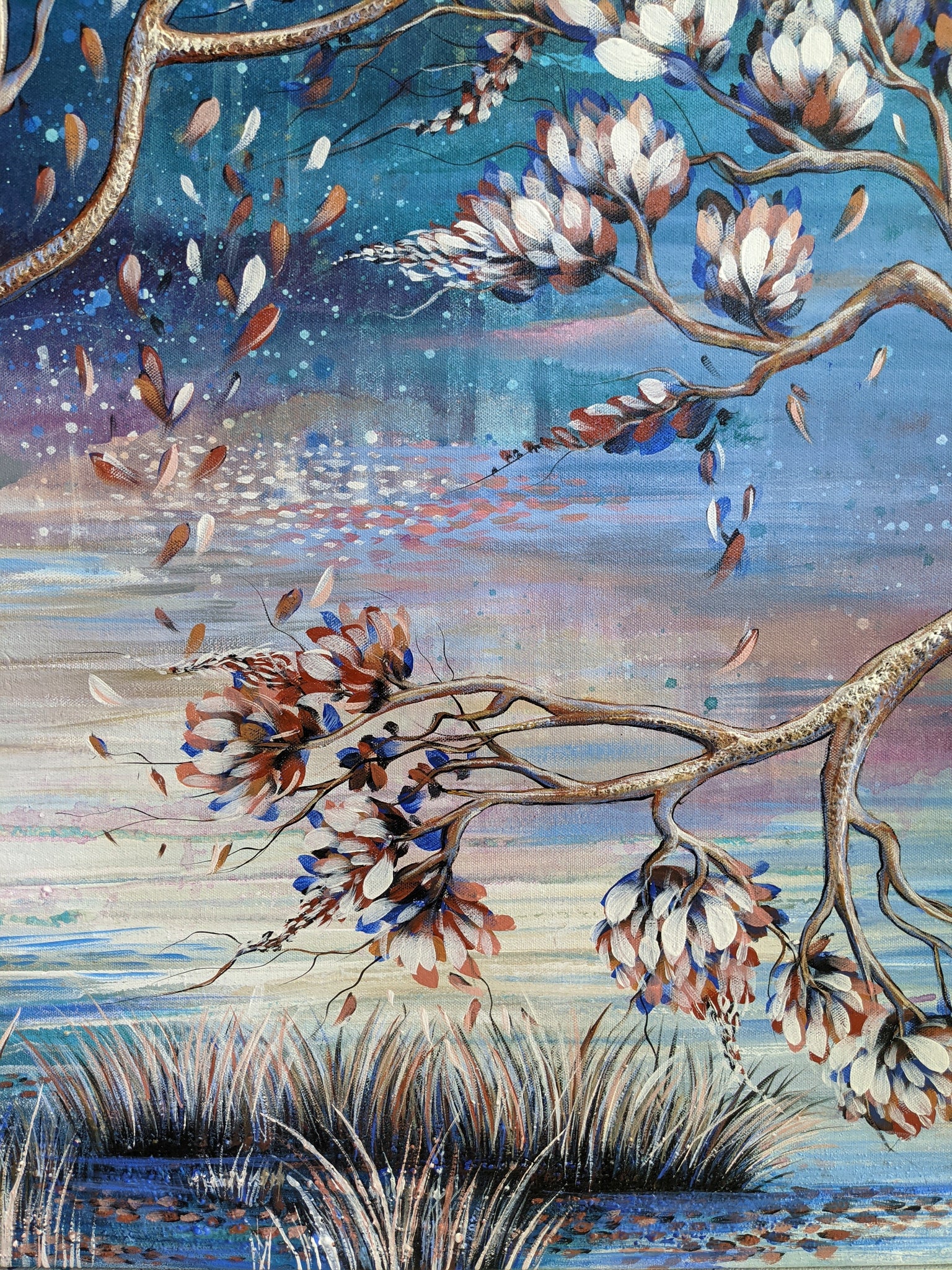 "Tranquility Amongst The Blossoms"