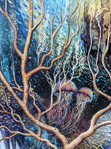 Jellyfish Jungle Print#5