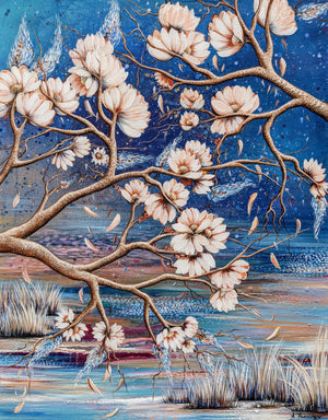 "SOLD Tranquil Blossoms"