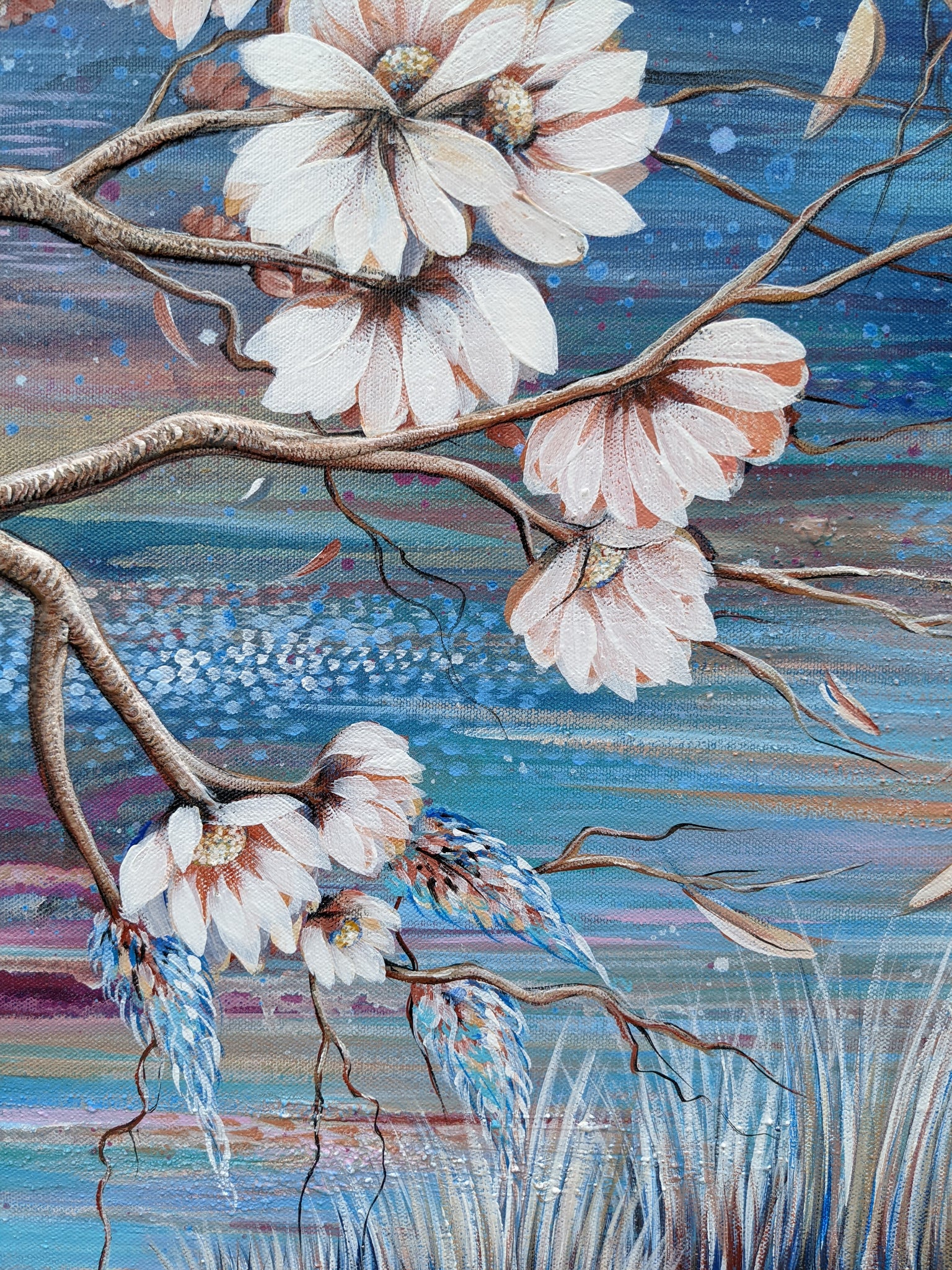 "SOLD Tranquil Blossoms"
