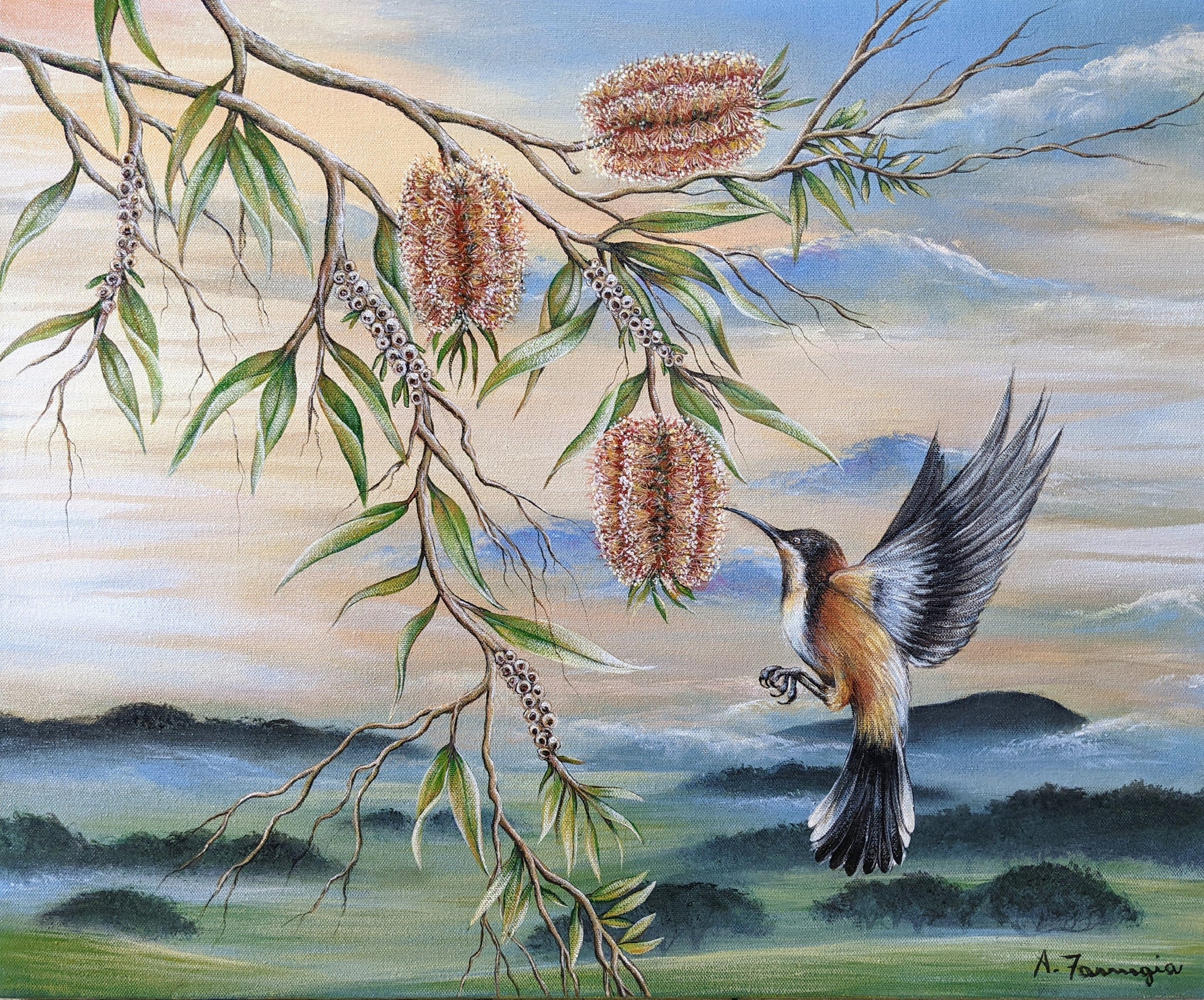 Nectar Of Life Is Nature 51 x 61 cm SOLD