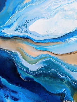 Oceans Beneath Us 120 x 60 cm