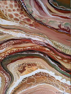 SOLD Rustic Gum Entwined 120 x 60 cm