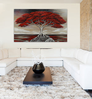 "Holding On Flame Tree"